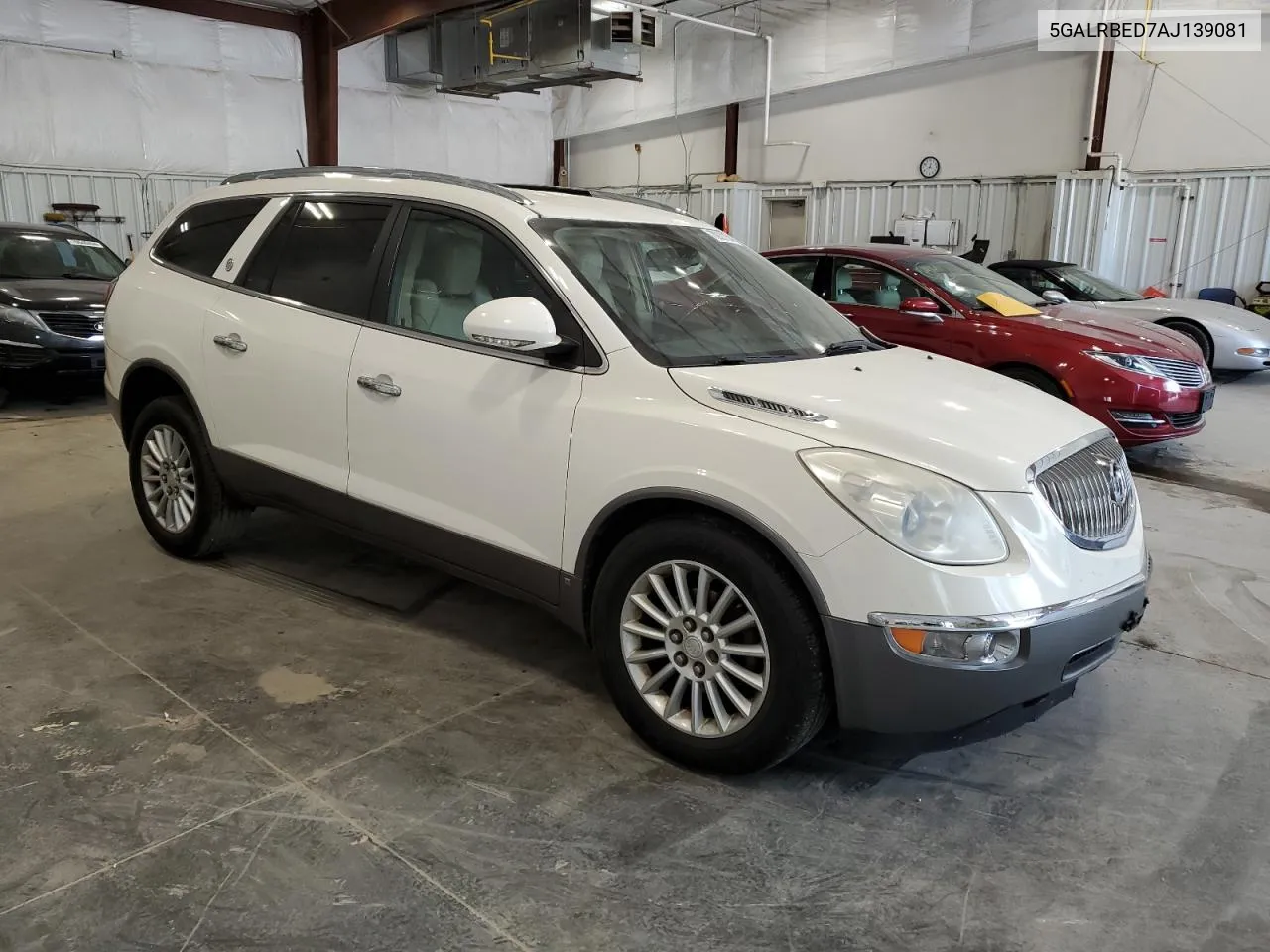 2010 Buick Enclave Cxl VIN: 5GALRBED7AJ139081 Lot: 70929154