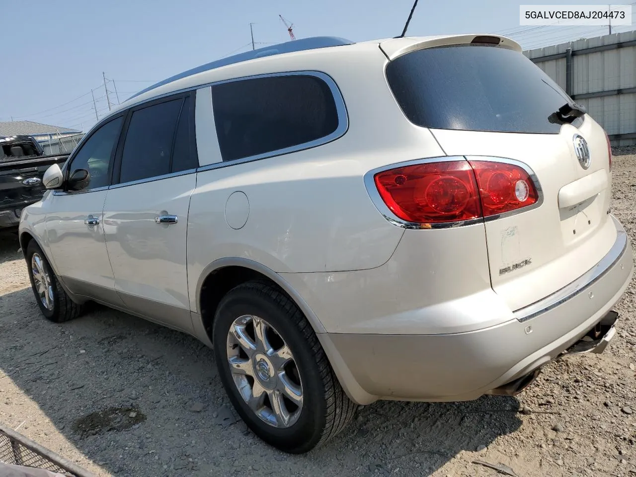 2010 Buick Enclave Cxl VIN: 5GALVCED8AJ204473 Lot: 71091714