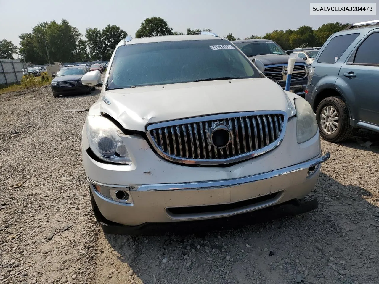 2010 Buick Enclave Cxl VIN: 5GALVCED8AJ204473 Lot: 71091714