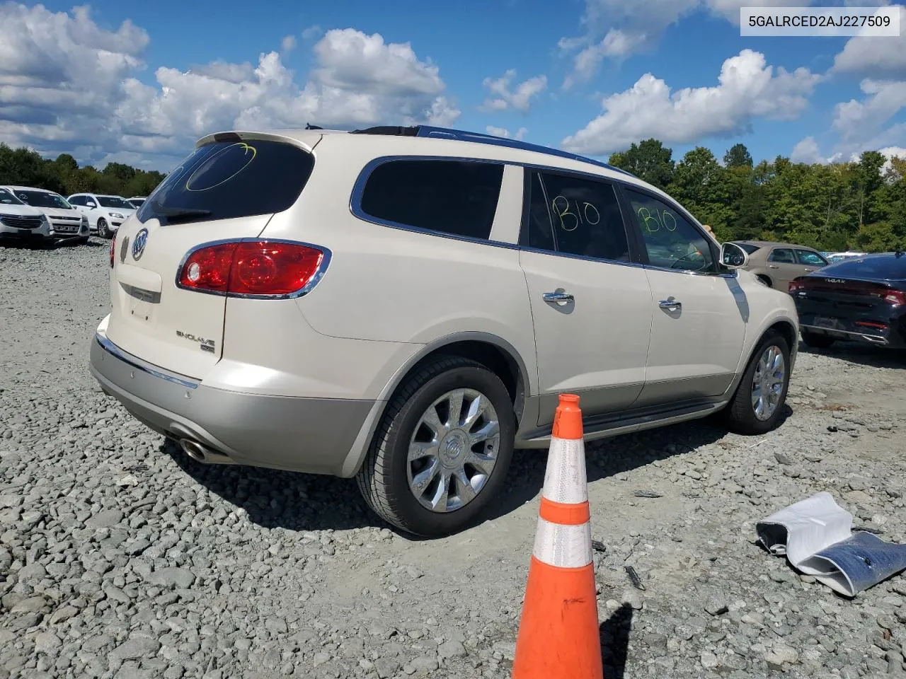 2010 Buick Enclave Cxl VIN: 5GALRCED2AJ227509 Lot: 71479444