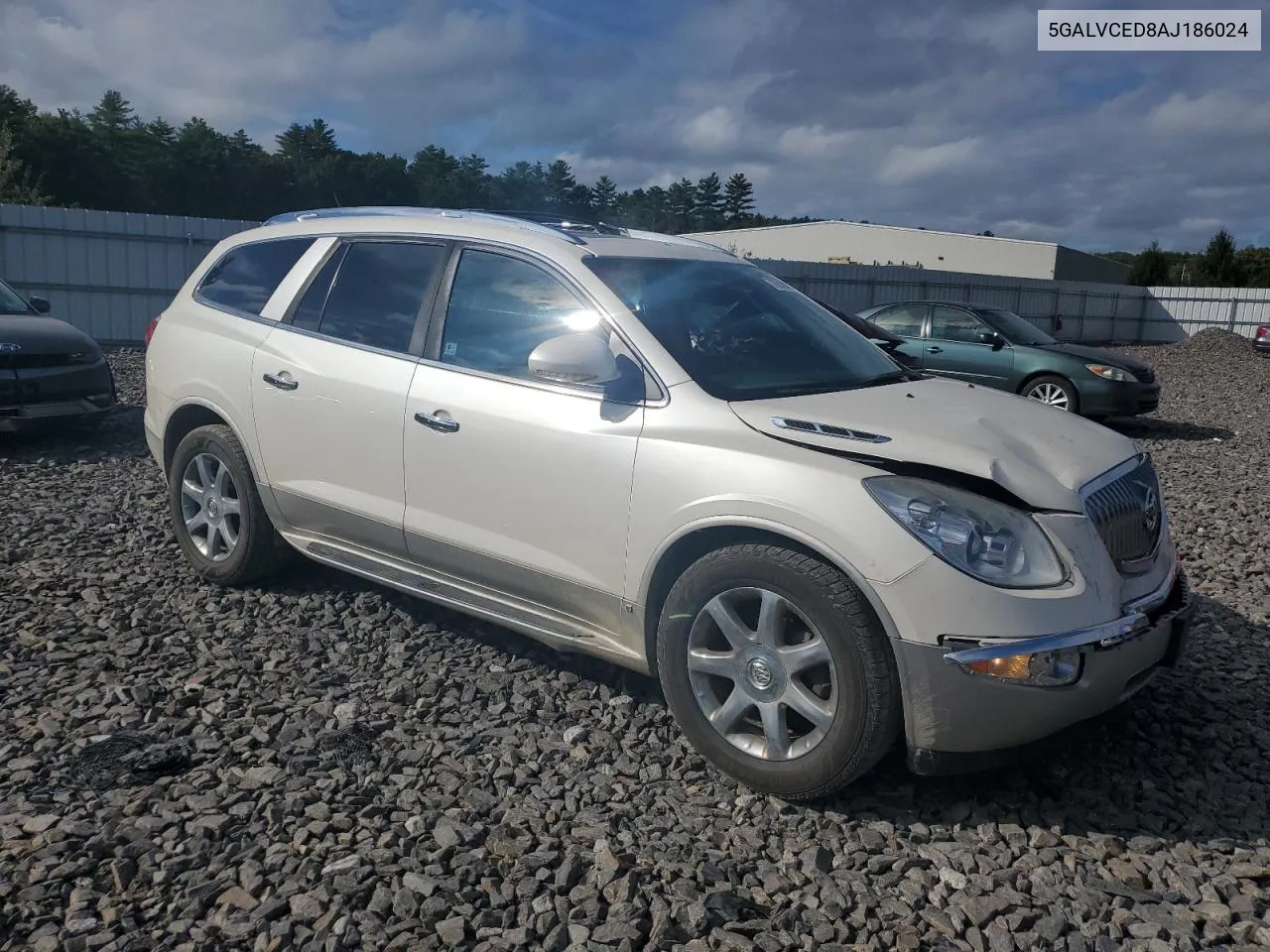 2010 Buick Enclave Cxl VIN: 5GALVCED8AJ186024 Lot: 73634044