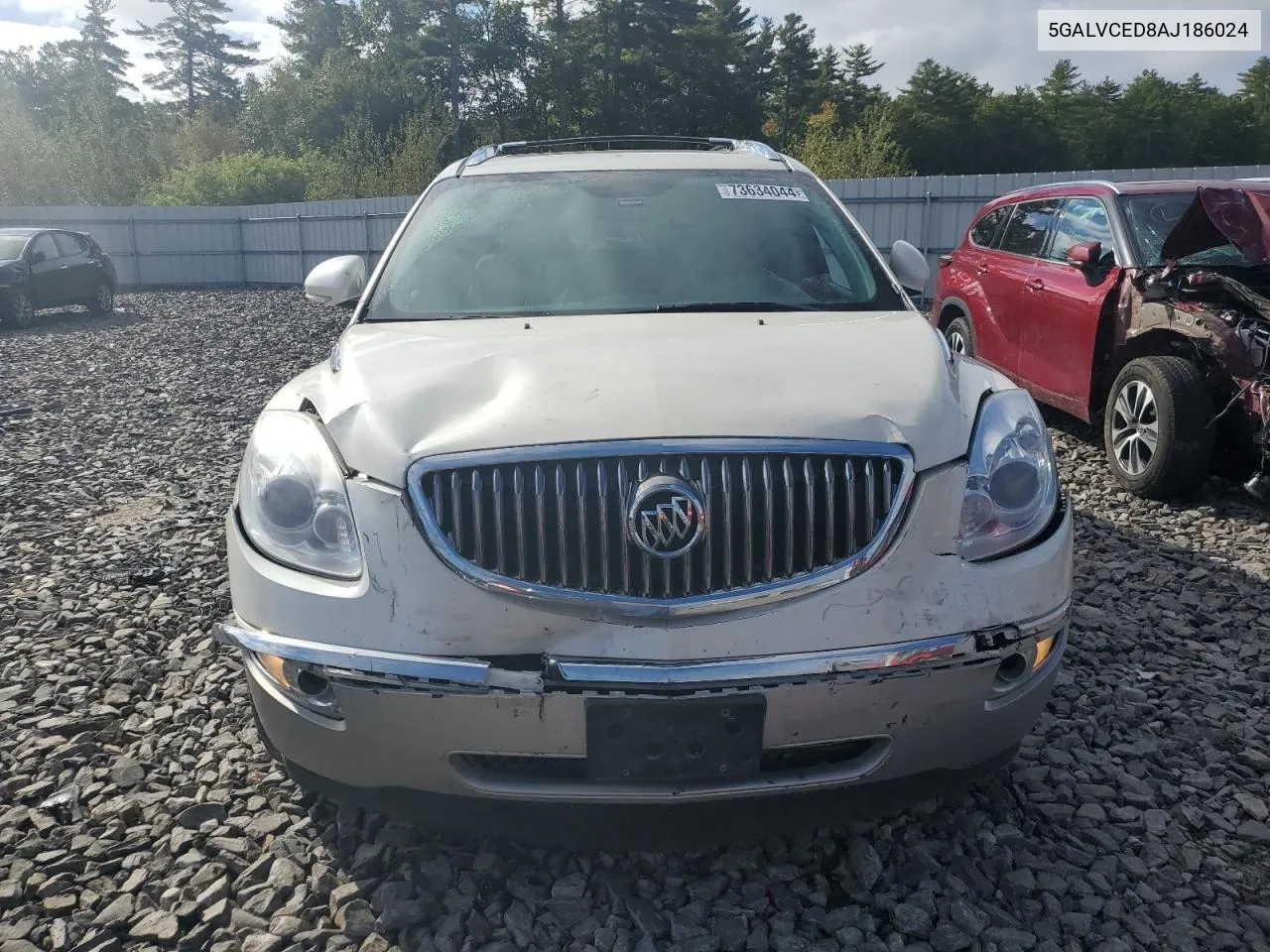 2010 Buick Enclave Cxl VIN: 5GALVCED8AJ186024 Lot: 73634044