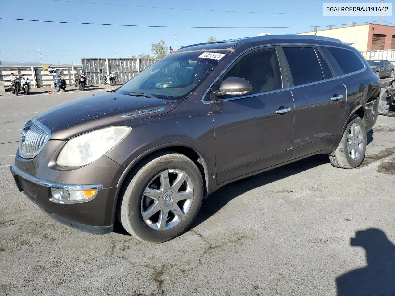 2010 Buick Enclave Cxl VIN: 5GALRCED9AJ191642 Lot: 73855184