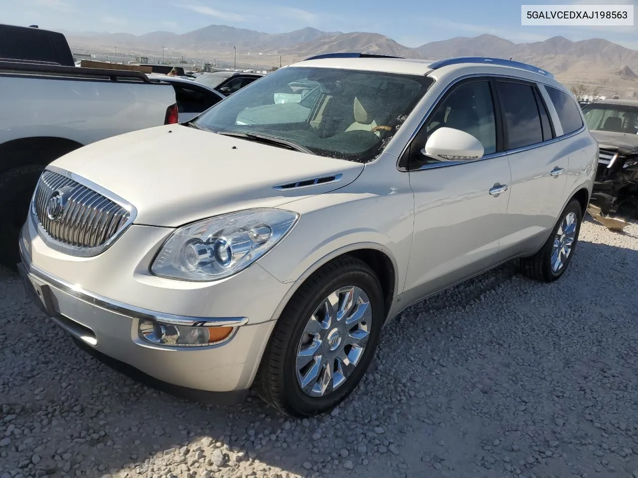 2010 Buick Enclave Cxl VIN: 5GALVCEDXAJ198563 Lot: 74960604