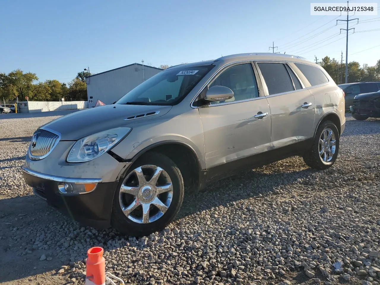 2010 Buick Enclave Cxl VIN: 5GALRCED9AJ125348 Lot: 76326594