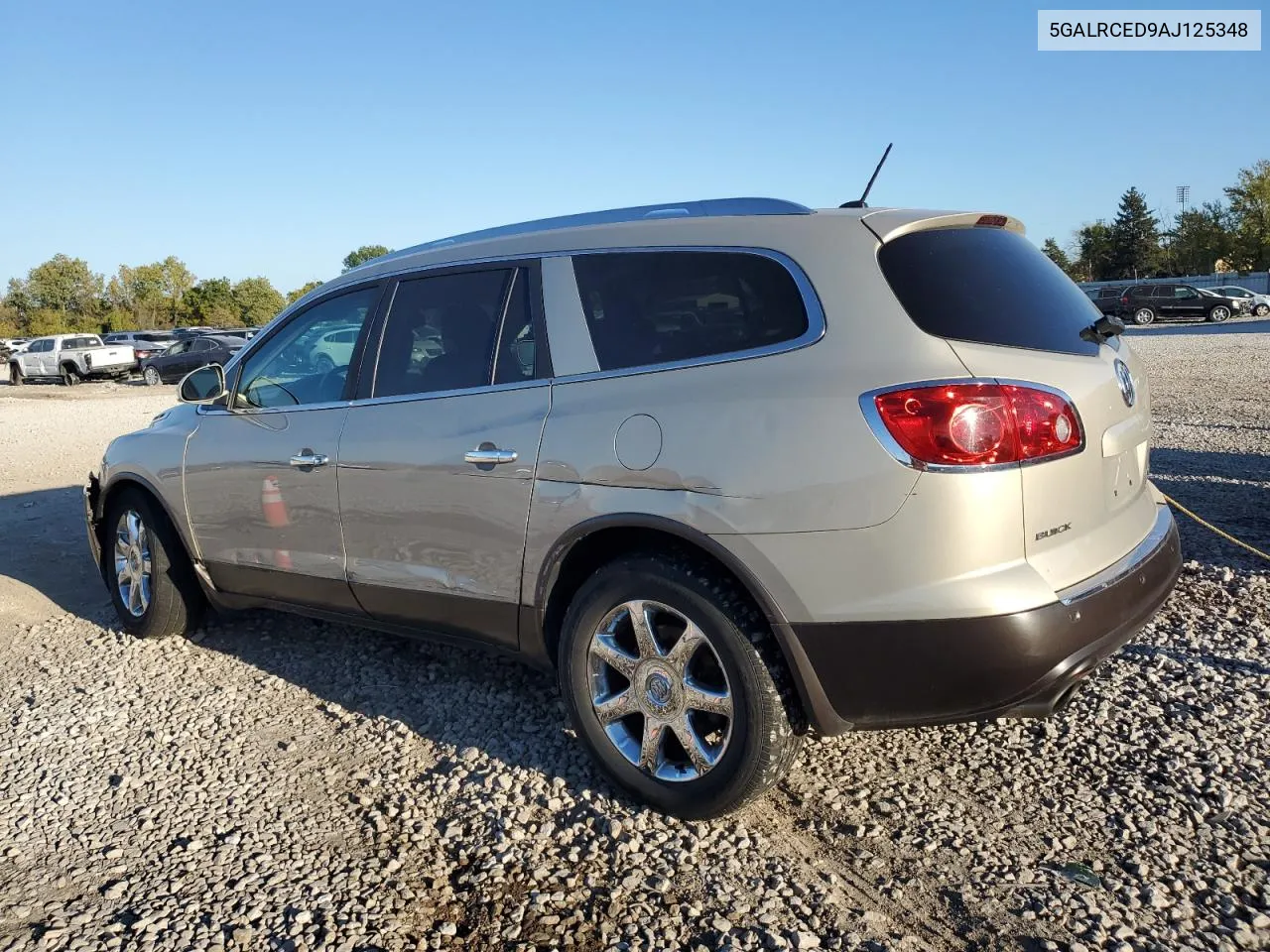 2010 Buick Enclave Cxl VIN: 5GALRCED9AJ125348 Lot: 76326594