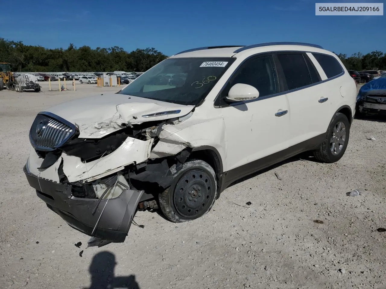 2010 Buick Enclave Cxl VIN: 5GALRBED4AJ209166 Lot: 76460454