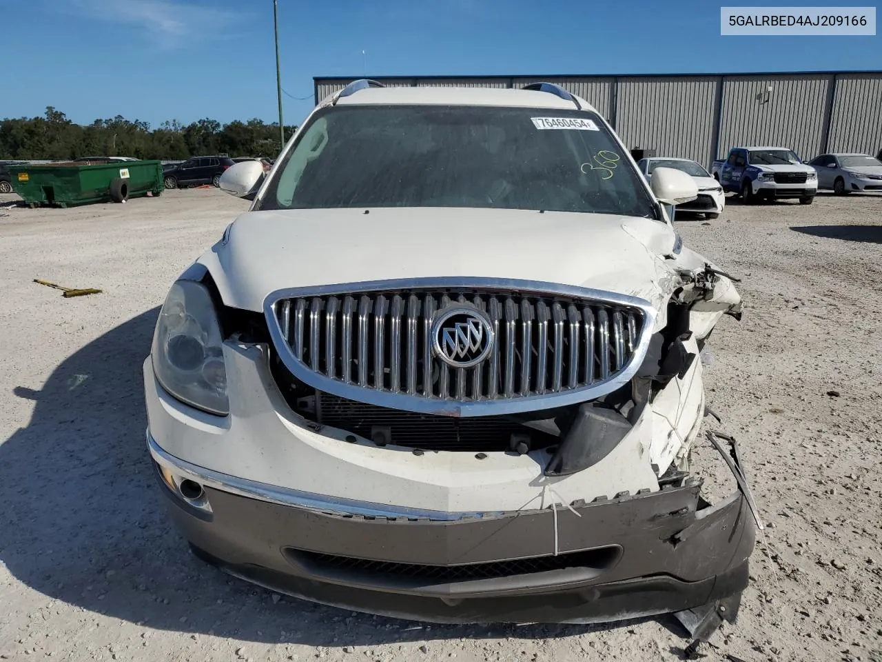 2010 Buick Enclave Cxl VIN: 5GALRBED4AJ209166 Lot: 76460454