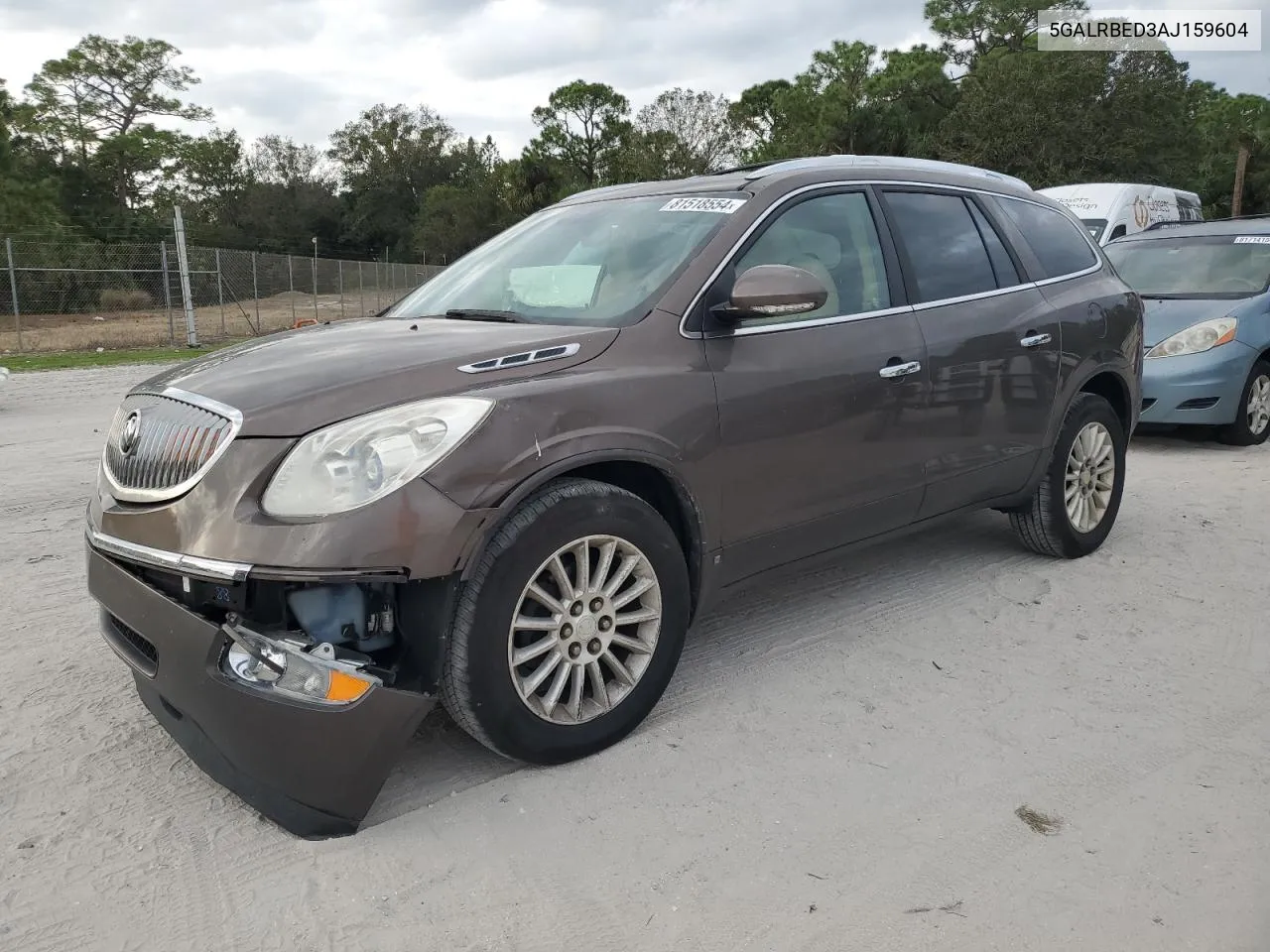 2010 Buick Enclave Cxl VIN: 5GALRBED3AJ159604 Lot: 81518554