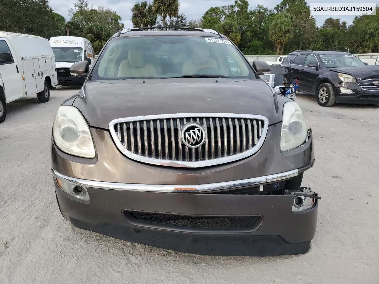 2010 Buick Enclave Cxl VIN: 5GALRBED3AJ159604 Lot: 81518554