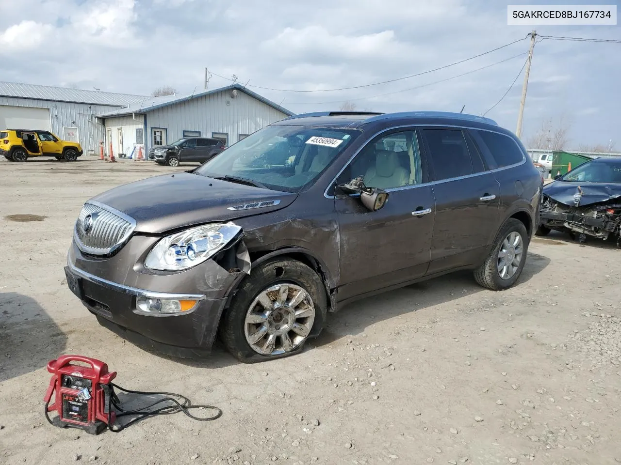 2011 Buick Enclave Cxl VIN: 5GAKRCED8BJ167734 Lot: 45350994