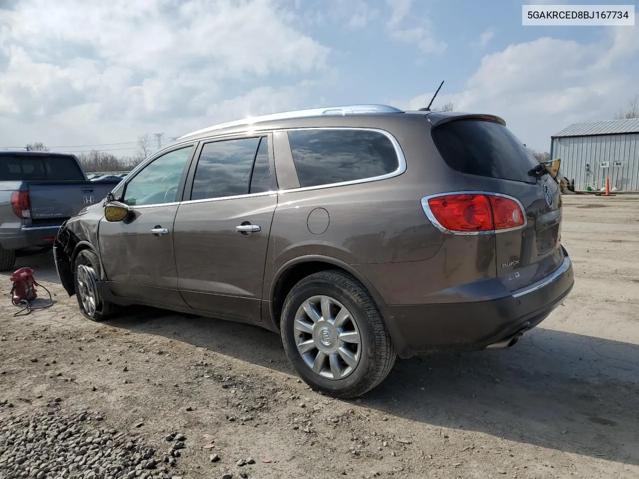 2011 Buick Enclave Cxl VIN: 5GAKRCED8BJ167734 Lot: 45350994