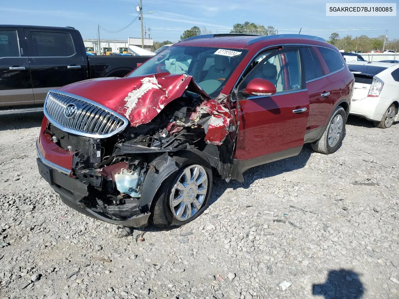 2011 Buick Enclave Cxl VIN: 5GAKRCED7BJ180085 Lot: 47783034