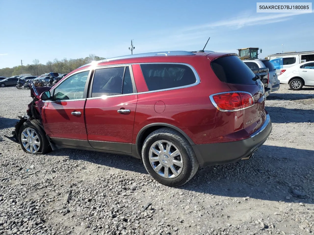 2011 Buick Enclave Cxl VIN: 5GAKRCED7BJ180085 Lot: 47783034