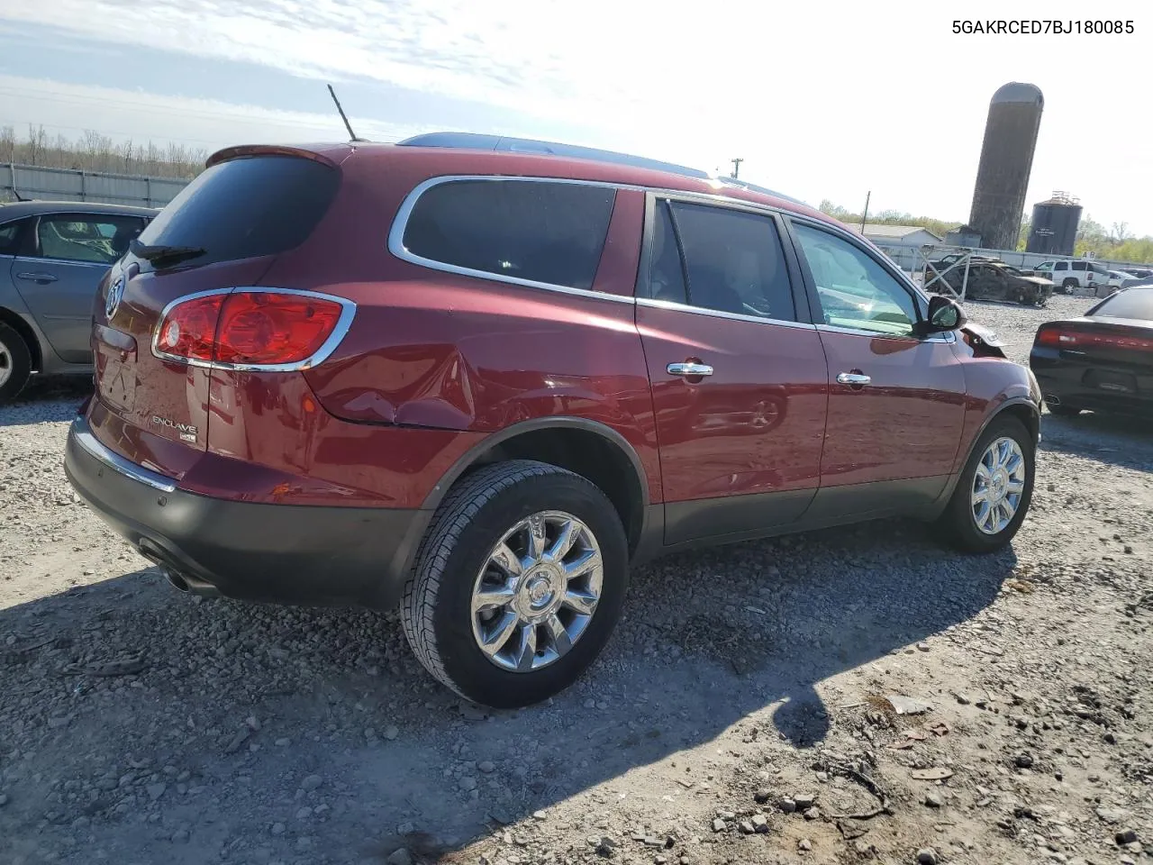 2011 Buick Enclave Cxl VIN: 5GAKRCED7BJ180085 Lot: 47783034