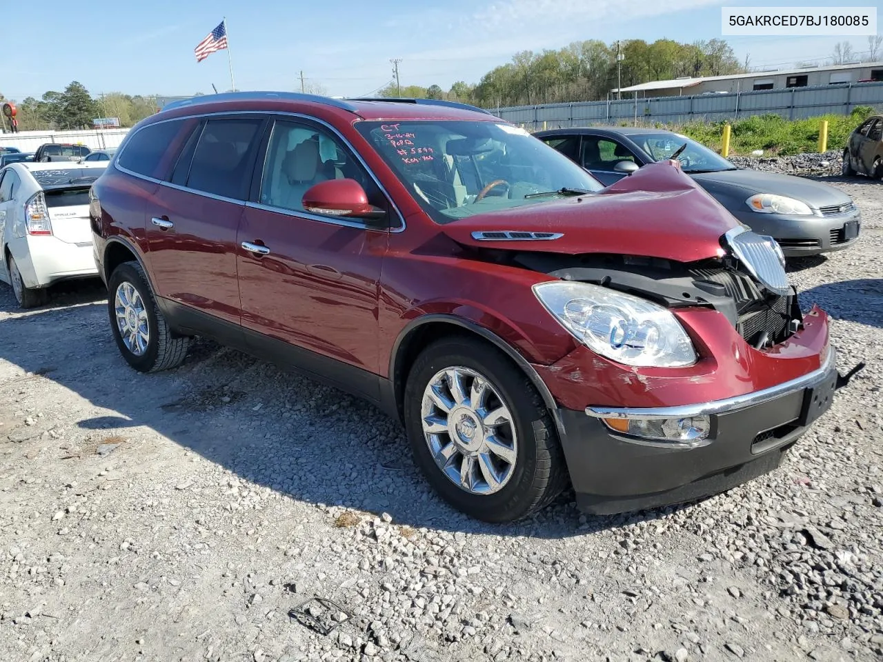 2011 Buick Enclave Cxl VIN: 5GAKRCED7BJ180085 Lot: 47783034