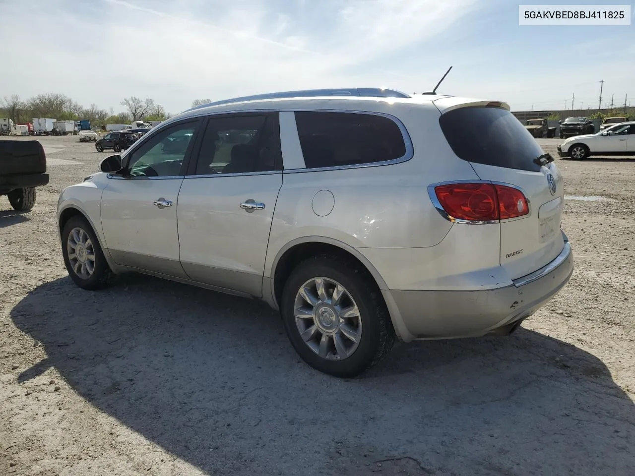 2011 Buick Enclave Cxl VIN: 5GAKVBED8BJ411825 Lot: 50287164