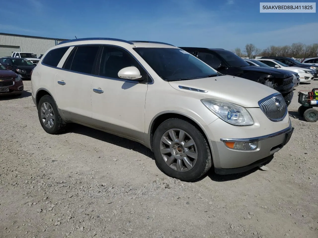 2011 Buick Enclave Cxl VIN: 5GAKVBED8BJ411825 Lot: 50287164