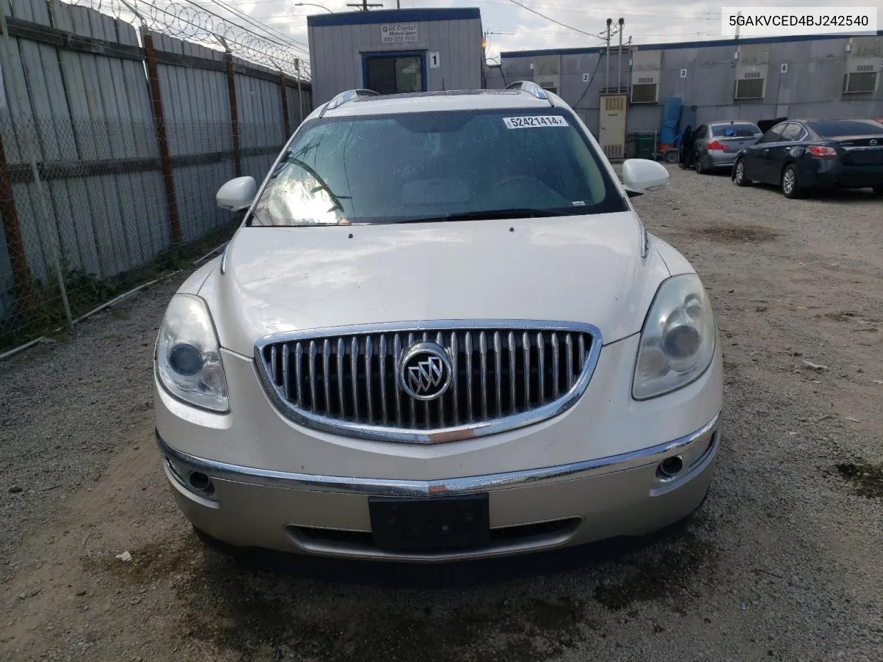 5GAKVCED4BJ242540 2011 Buick Enclave Cxl