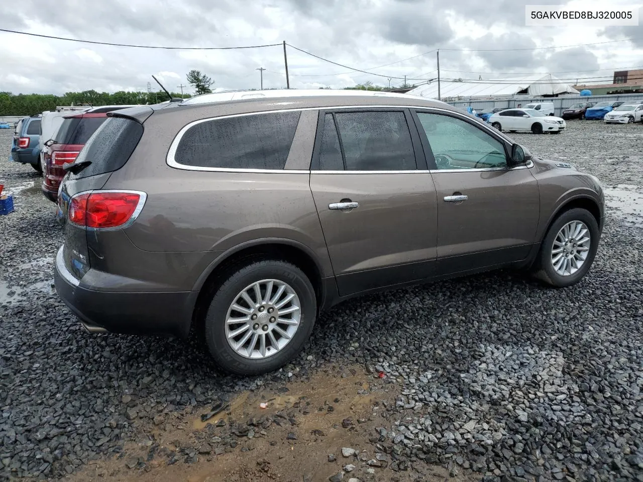 2011 Buick Enclave Cxl VIN: 5GAKVBED8BJ320005 Lot: 55122304