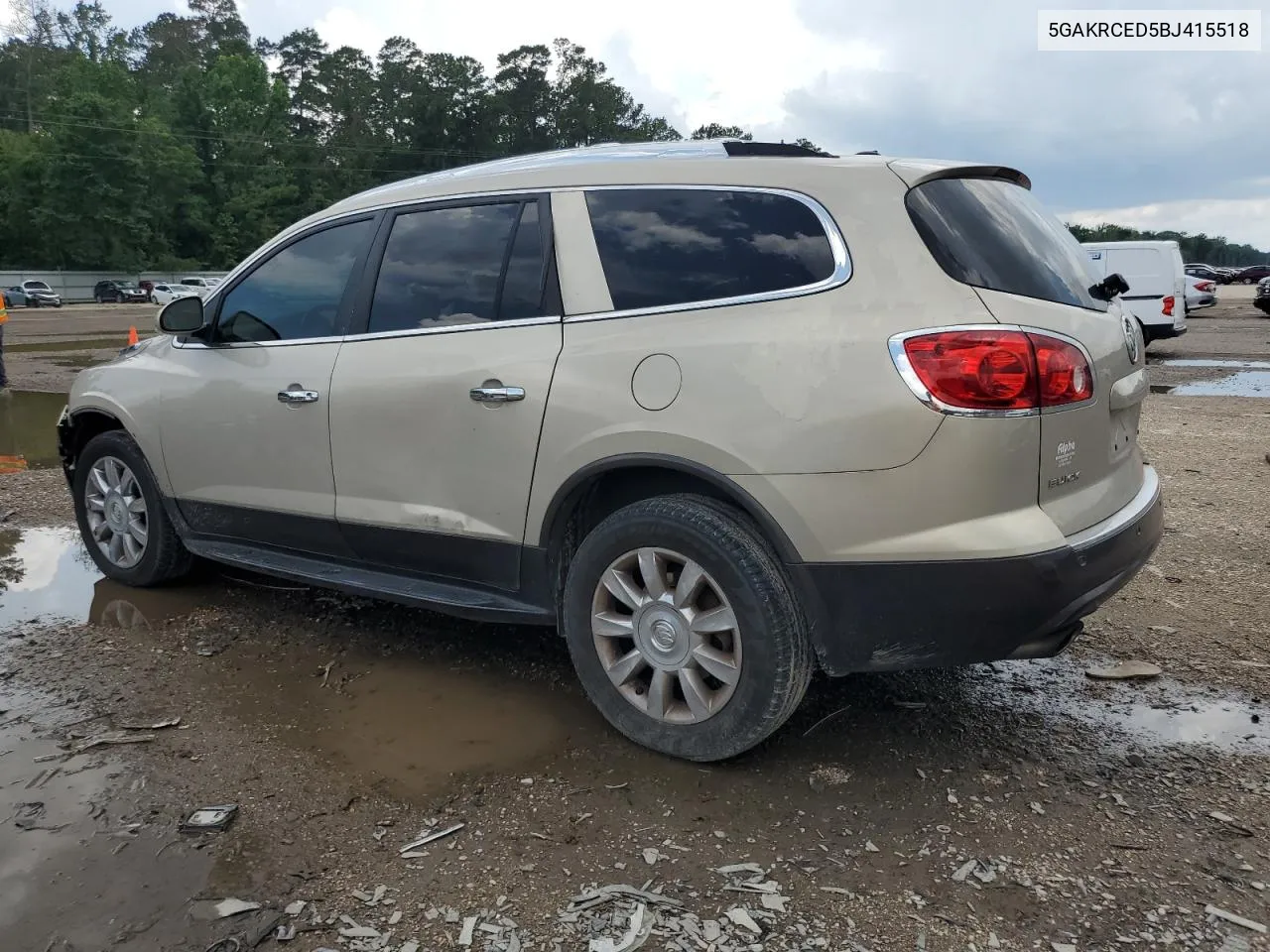 2011 Buick Enclave Cxl VIN: 5GAKRCED5BJ415518 Lot: 57326474