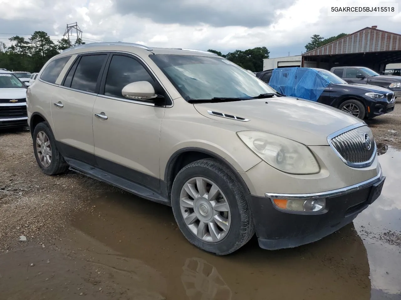 2011 Buick Enclave Cxl VIN: 5GAKRCED5BJ415518 Lot: 57326474