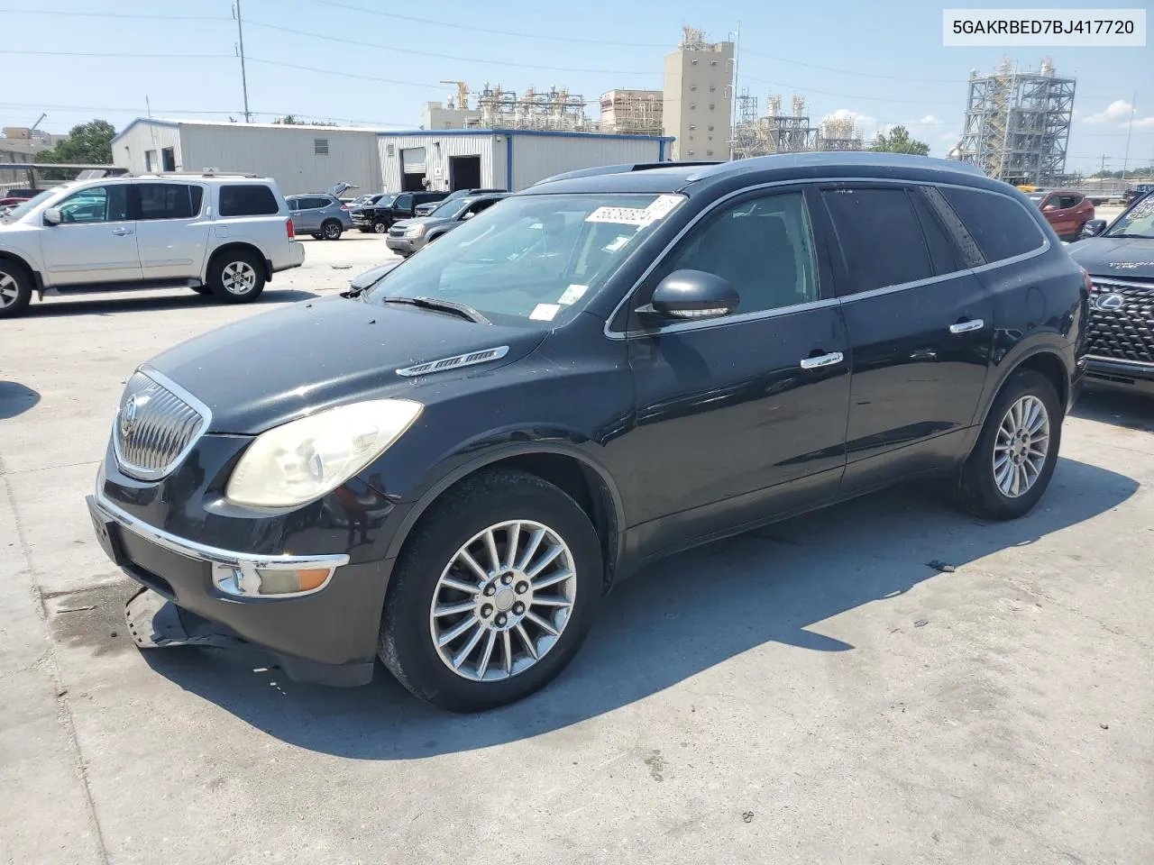 2011 Buick Enclave Cxl VIN: 5GAKRBED7BJ417720 Lot: 58280824