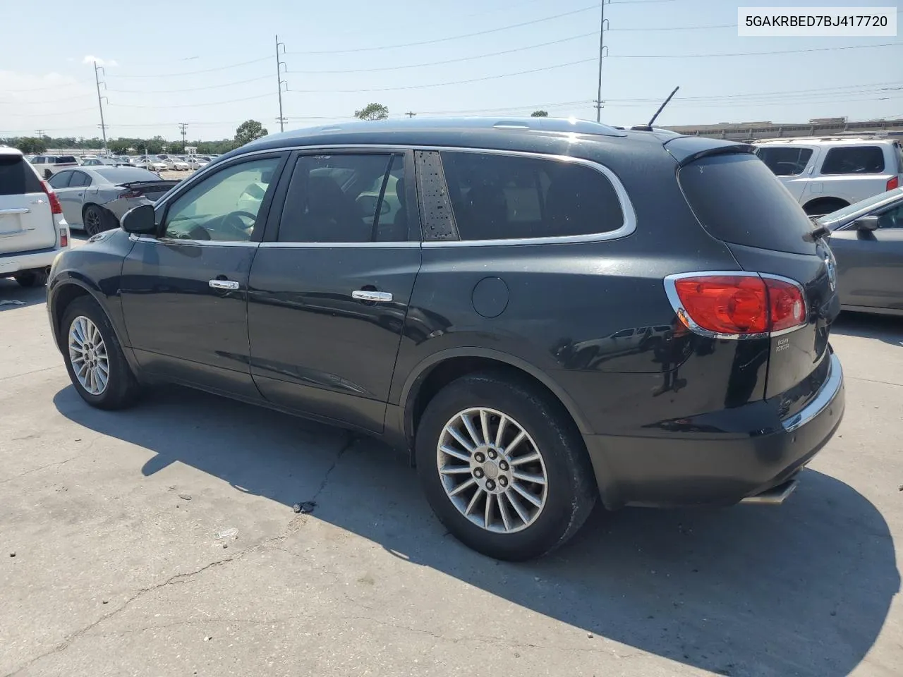 2011 Buick Enclave Cxl VIN: 5GAKRBED7BJ417720 Lot: 58280824