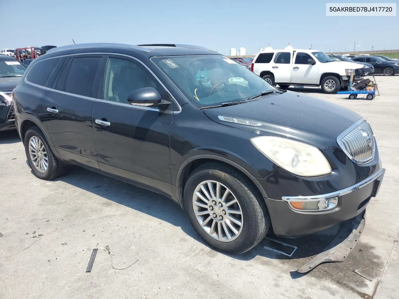 2011 Buick Enclave Cxl VIN: 5GAKRBED7BJ417720 Lot: 58280824