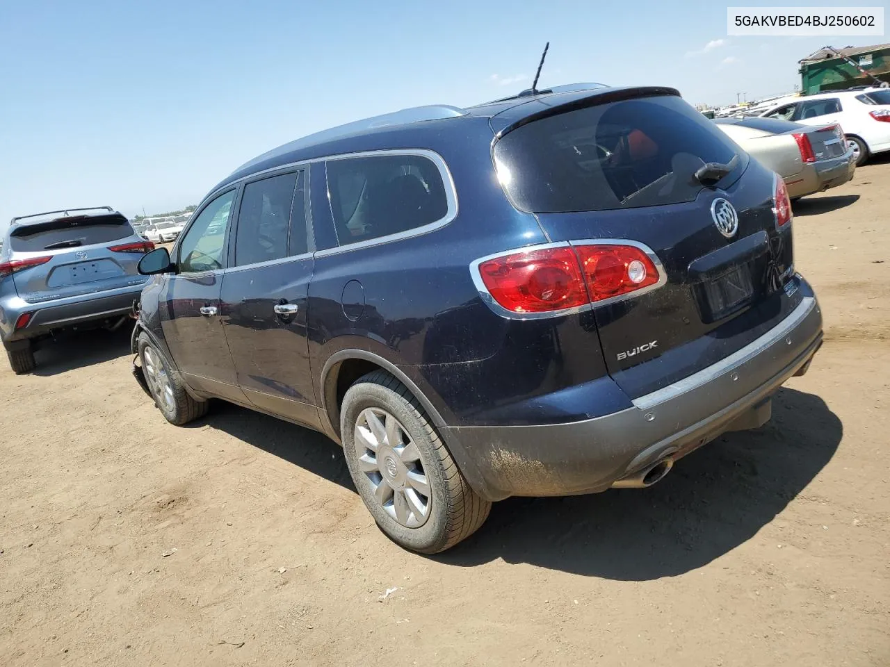 2011 Buick Enclave Cxl VIN: 5GAKVBED4BJ250602 Lot: 62754304