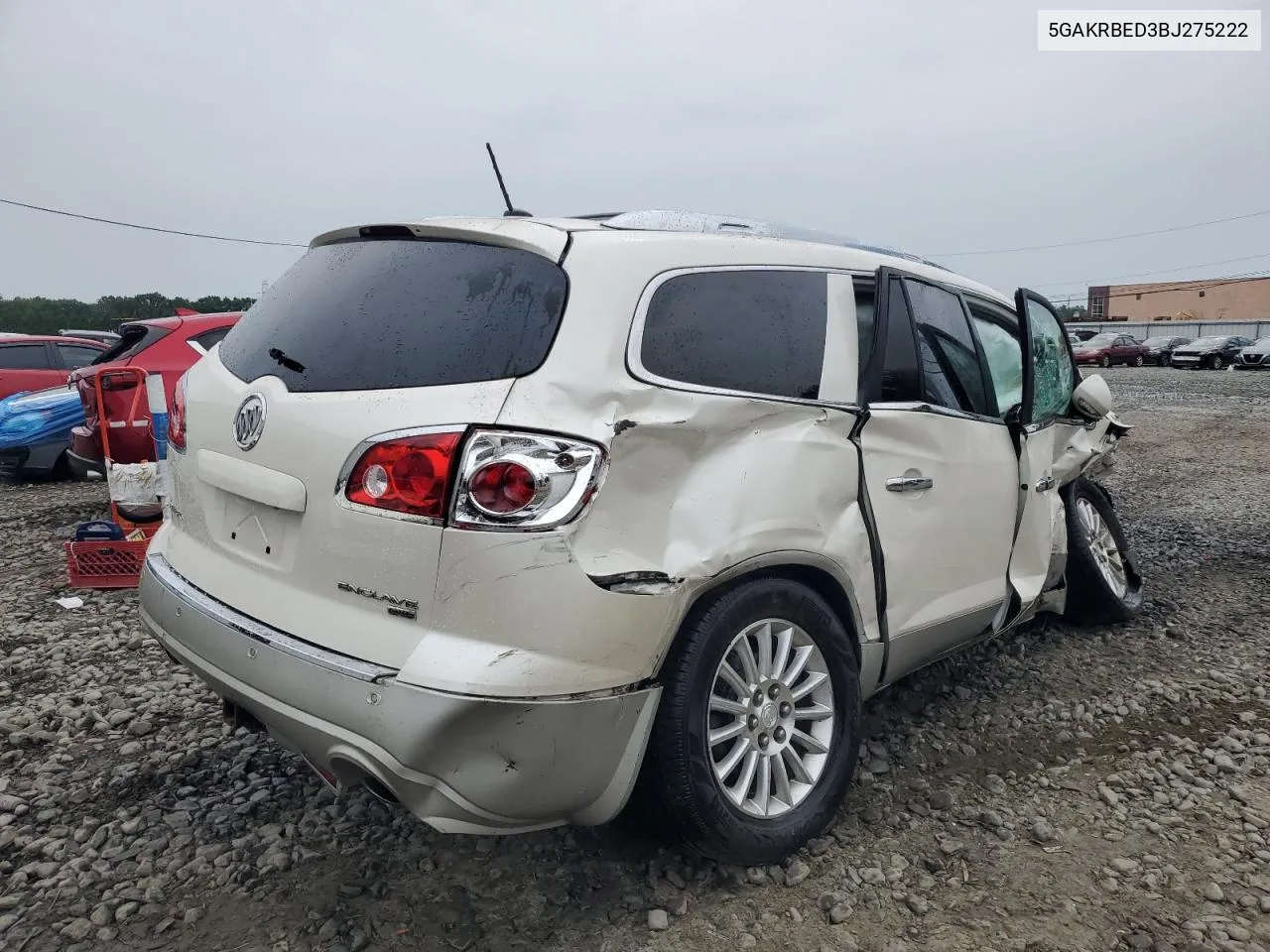 2011 Buick Enclave Cxl VIN: 5GAKRBED3BJ275222 Lot: 64010924