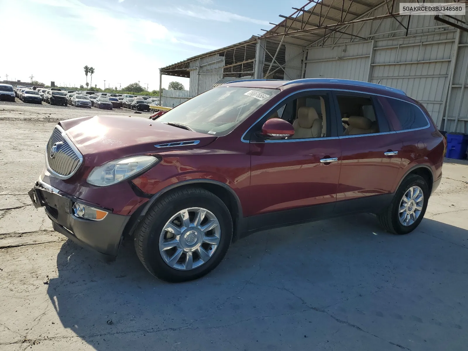 2011 Buick Enclave Cxl VIN: 5GAKRCED3BJ348580 Lot: 66676564