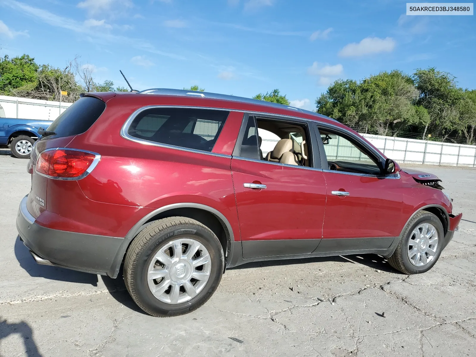 2011 Buick Enclave Cxl VIN: 5GAKRCED3BJ348580 Lot: 66676564