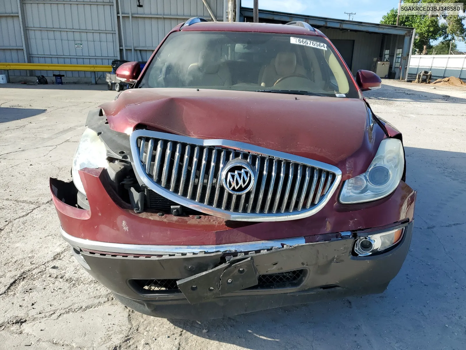 5GAKRCED3BJ348580 2011 Buick Enclave Cxl