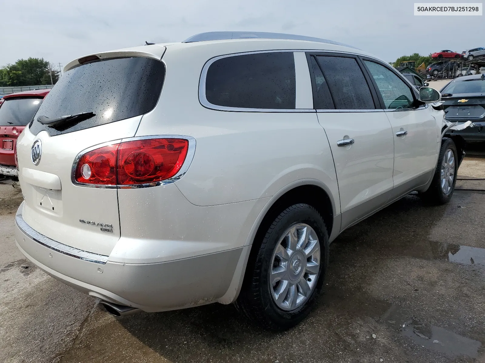 2011 Buick Enclave Cxl VIN: 5GAKRCED7BJ251298 Lot: 67114414