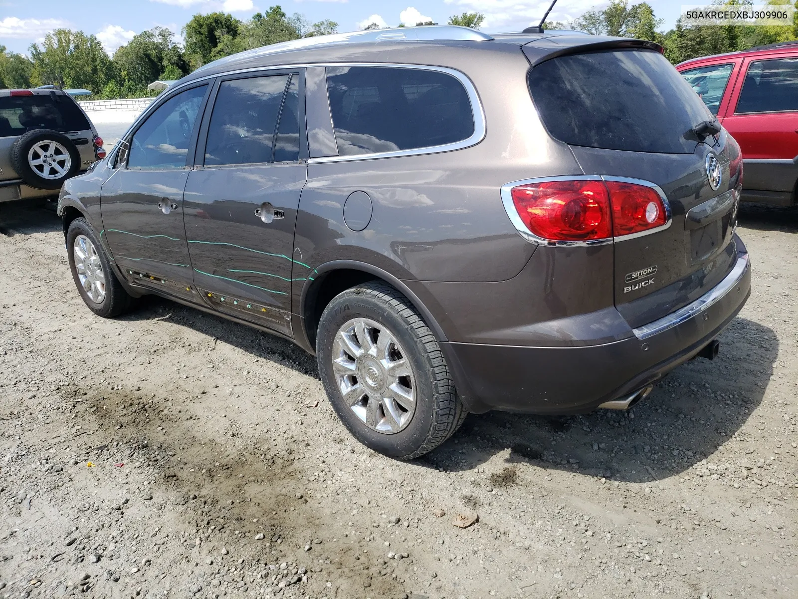 2011 Buick Enclave Cxl VIN: 5GAKRCEDXBJ309906 Lot: 68128544