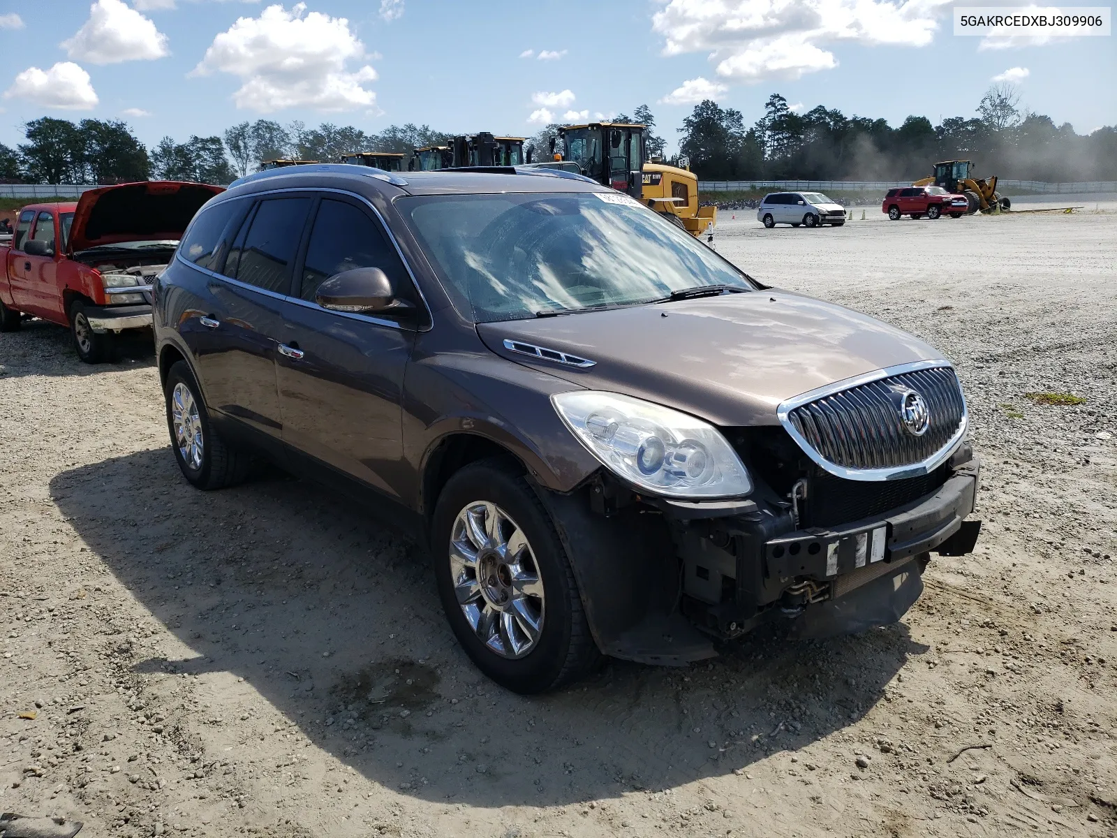 2011 Buick Enclave Cxl VIN: 5GAKRCEDXBJ309906 Lot: 68128544