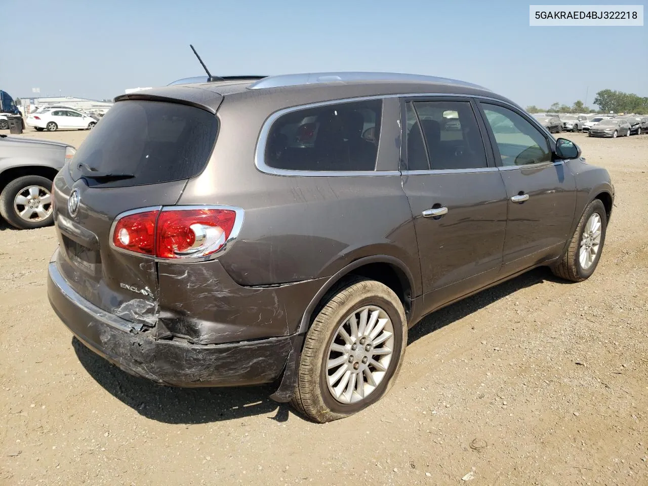 2011 Buick Enclave Cx VIN: 5GAKRAED4BJ322218 Lot: 68276684