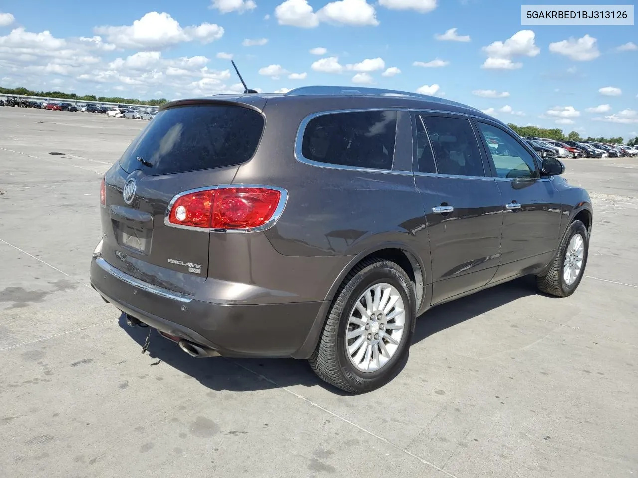 2011 Buick Enclave Cxl VIN: 5GAKRBED1BJ313126 Lot: 68581054