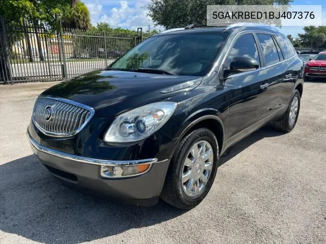 2011 Buick Enclave Cxl VIN: 5GAKRBED1BJ407376 Lot: 68955484