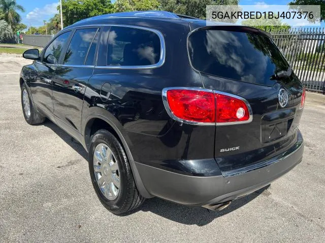 2011 Buick Enclave Cxl VIN: 5GAKRBED1BJ407376 Lot: 68955484