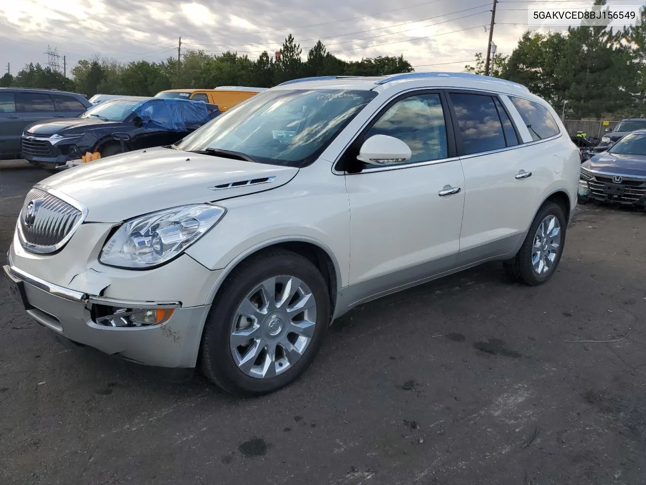 5GAKVCED8BJ156549 2011 Buick Enclave Cxl