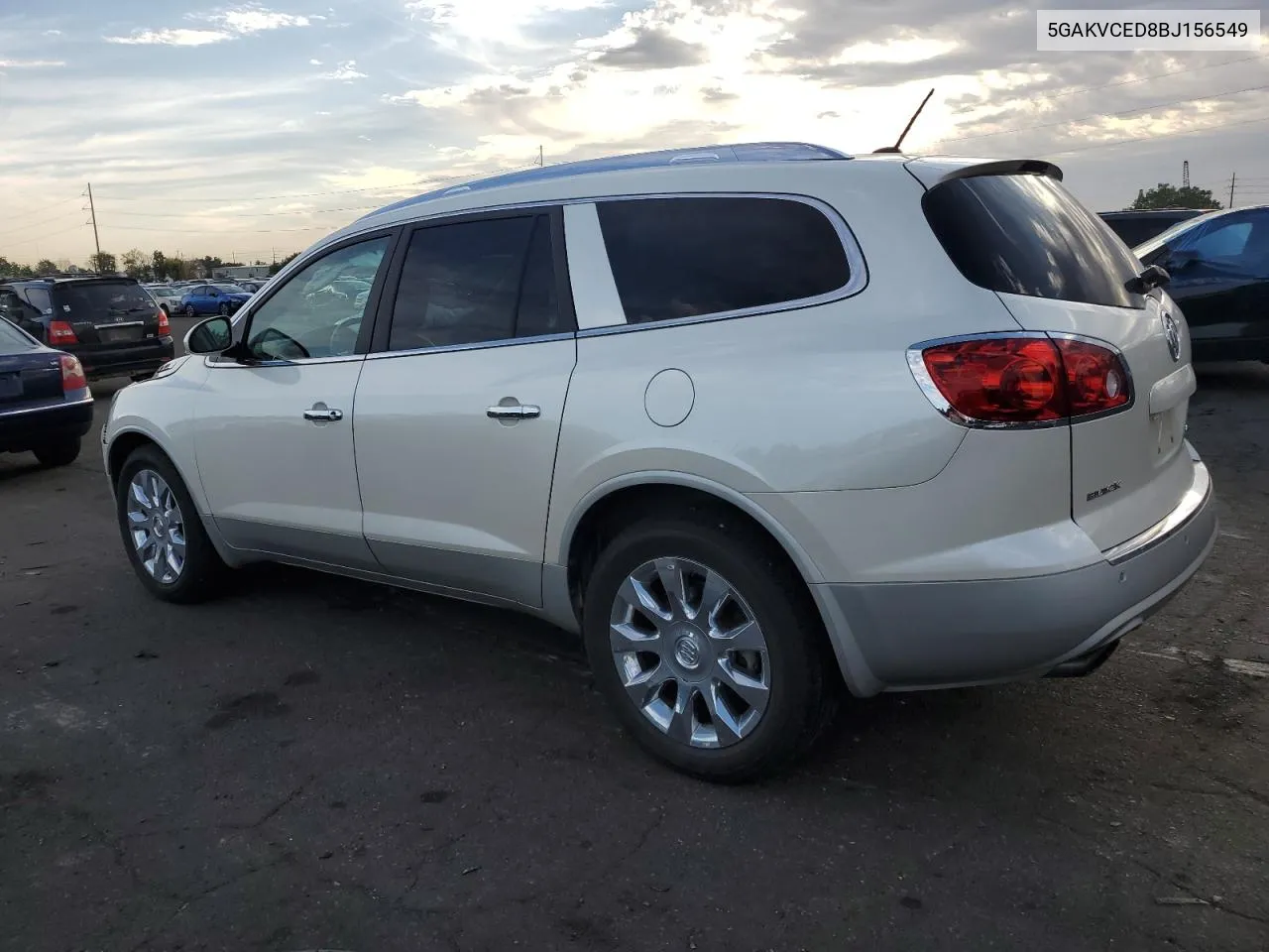 2011 Buick Enclave Cxl VIN: 5GAKVCED8BJ156549 Lot: 69026484