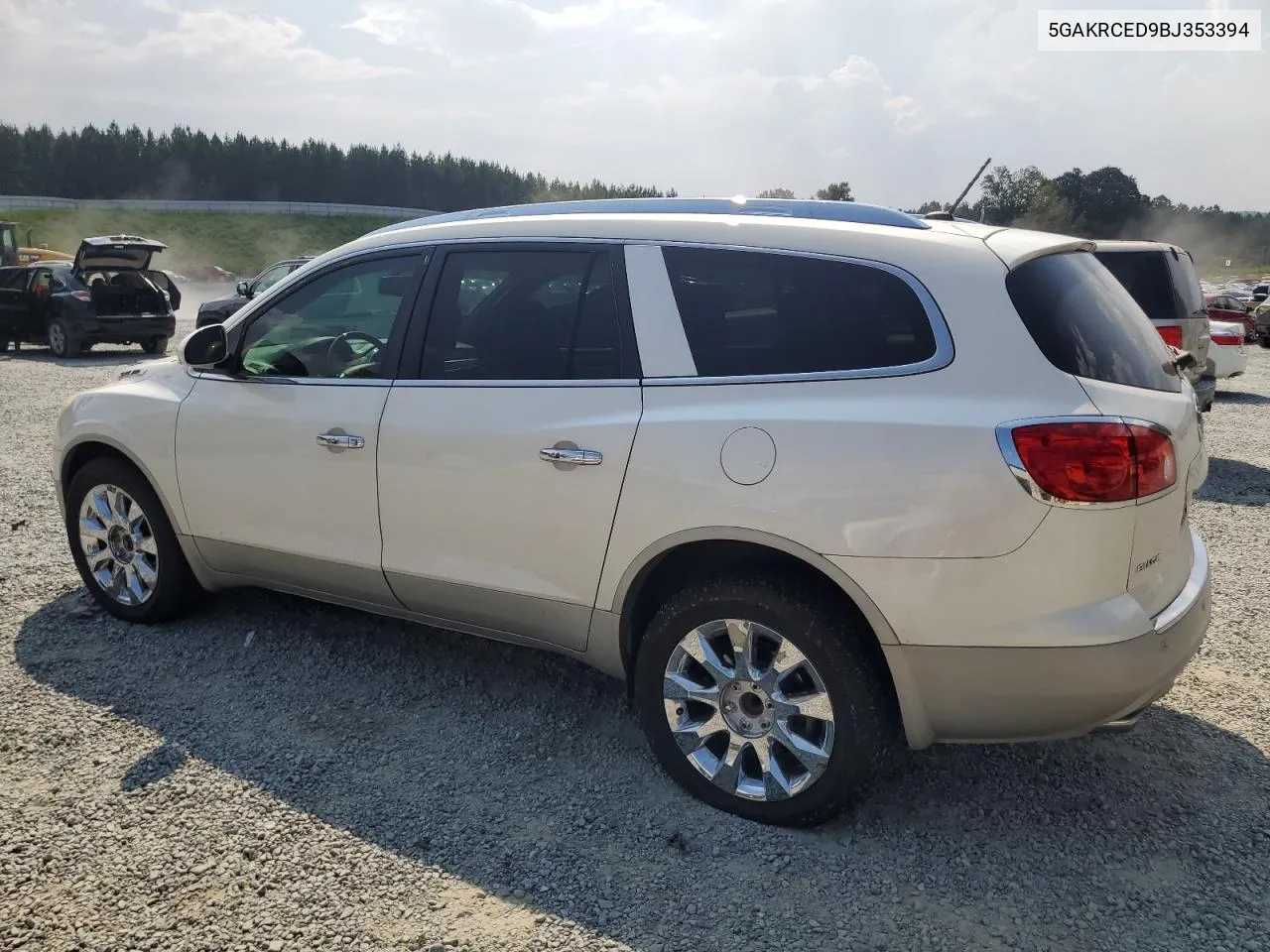 2011 Buick Enclave Cxl VIN: 5GAKRCED9BJ353394 Lot: 69247584