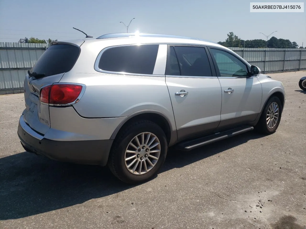 2011 Buick Enclave Cxl VIN: 5GAKRBED7BJ415076 Lot: 69255574