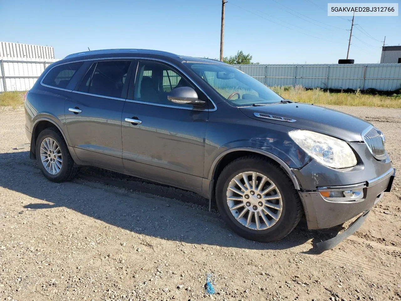 5GAKVAED2BJ312766 2011 Buick Enclave Cx