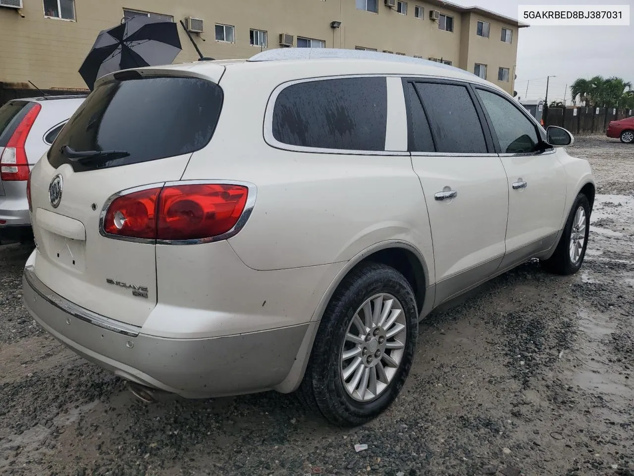 5GAKRBED8BJ387031 2011 Buick Enclave Cxl