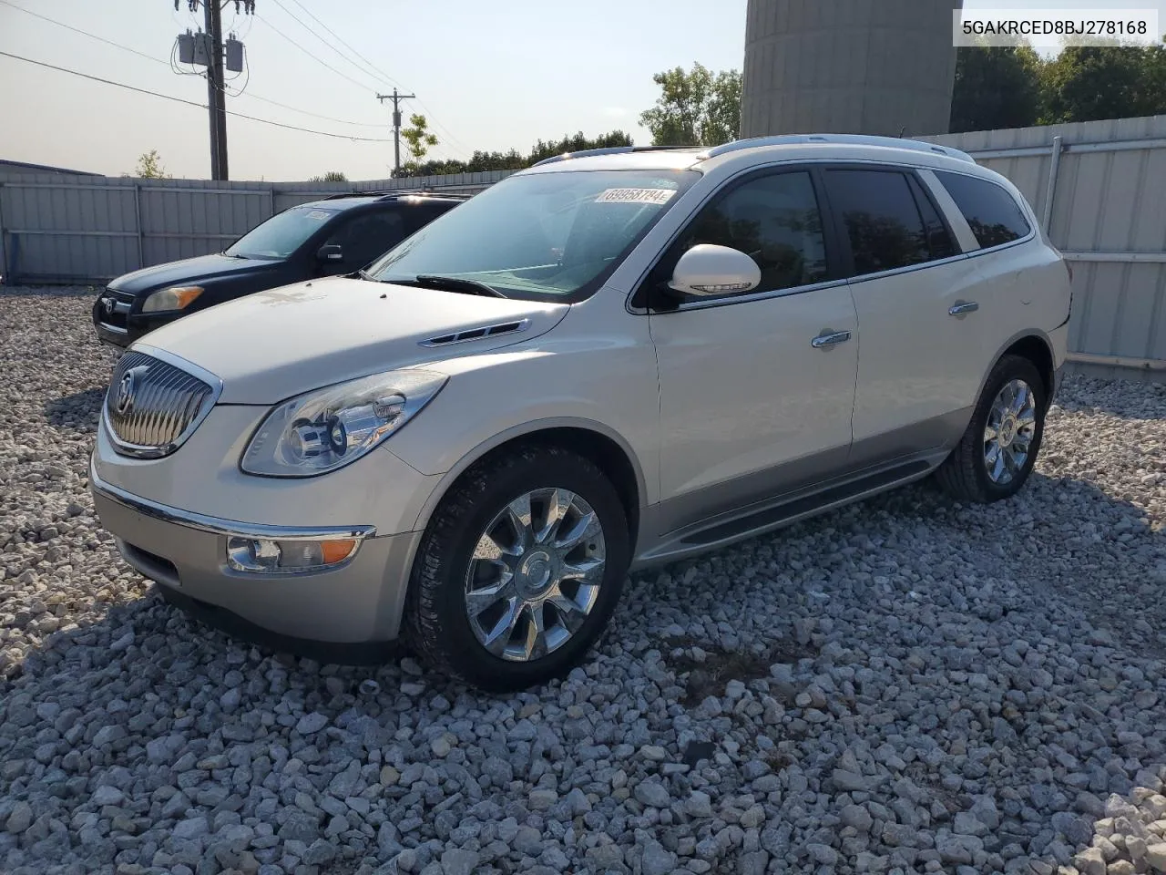 2011 Buick Enclave Cxl VIN: 5GAKRCED8BJ278168 Lot: 69958784