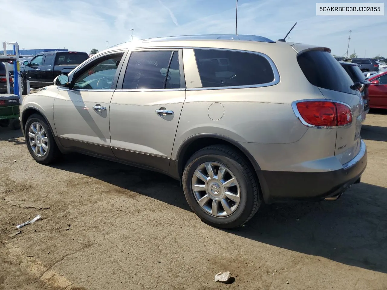 2011 Buick Enclave Cxl VIN: 5GAKRBED3BJ302855 Lot: 70173654