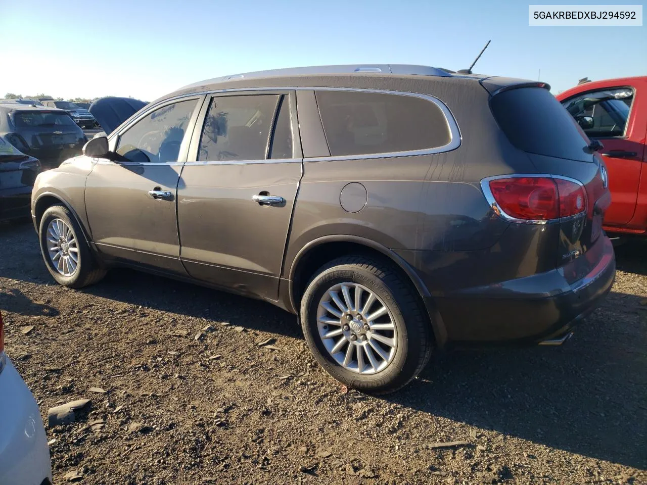 2011 Buick Enclave Cxl VIN: 5GAKRBEDXBJ294592 Lot: 70198024